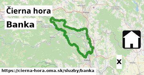 Banka, Čierna hora