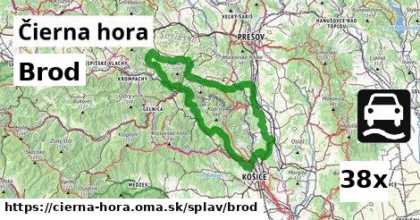 Brod, Čierna hora