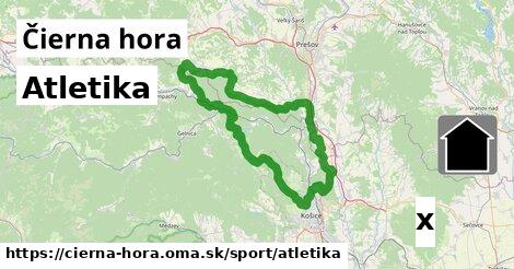 Atletika, Čierna hora