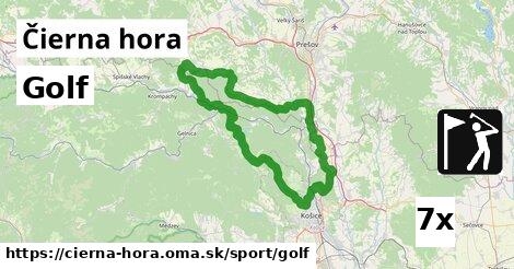 Golf, Čierna hora