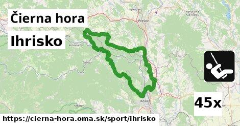 Ihrisko, Čierna hora