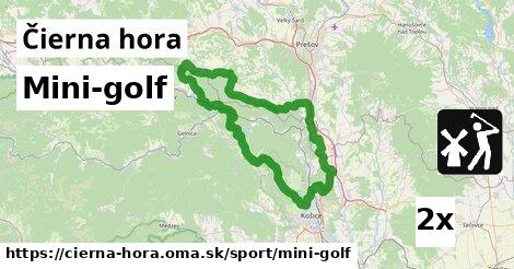 Mini-golf, Čierna hora