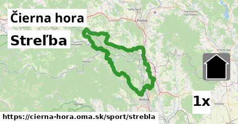 Streľba, Čierna hora