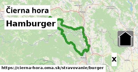 Hamburger, Čierna hora