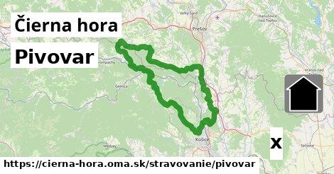 Pivovar, Čierna hora