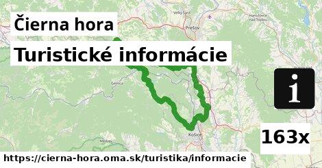 Turistické informácie, Čierna hora