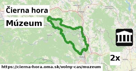 Múzeum, Čierna hora