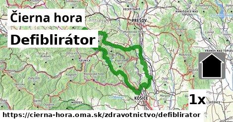 Defiblirátor, Čierna hora