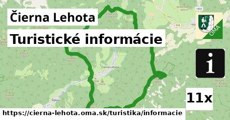 Turistické informácie, Čierna Lehota