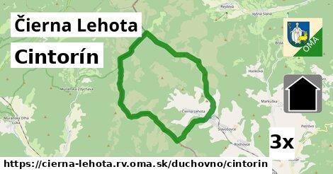 Cintorín, Čierna Lehota, okres RV