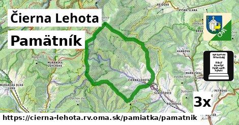 Pamätník, Čierna Lehota, okres RV