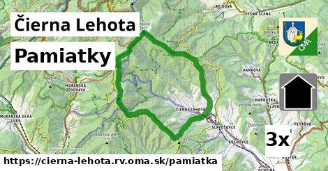 pamiatky v Čierna Lehota, okres RV