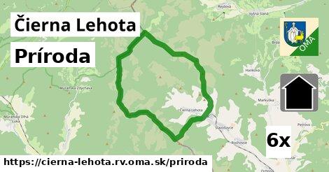 príroda v Čierna Lehota, okres RV