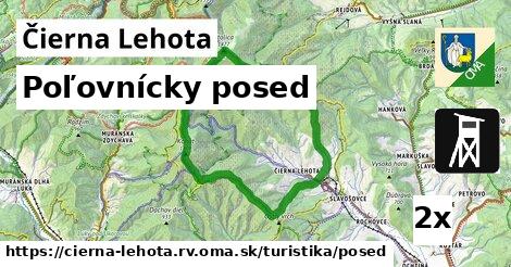 Poľovnícky posed, Čierna Lehota, okres RV