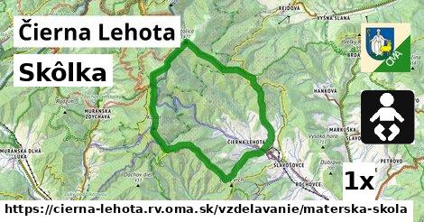 Skôlka, Čierna Lehota, okres RV