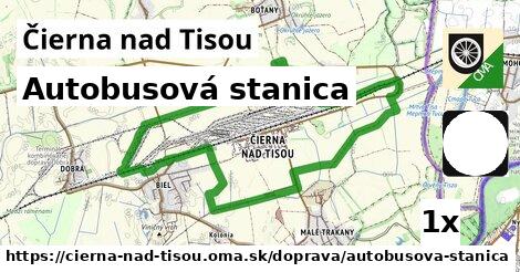 autobusová stanica v Čierna nad Tisou