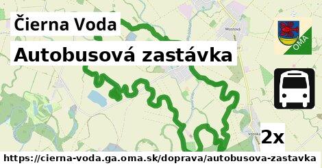 Autobusová zastávka, Čierna Voda