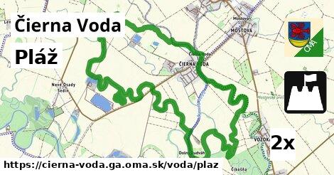 Pláž, Čierna Voda