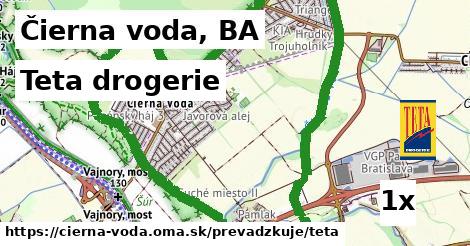 Teta drogerie, Čierna voda, BA