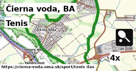 Tenis, Čierna voda, BA