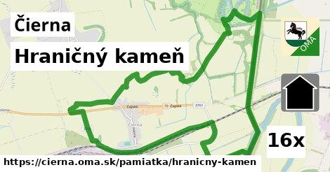 Hraničný kameň, Čierna