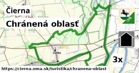 chránená oblasť v Čierna