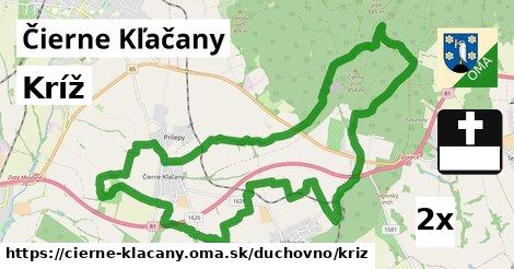 Kríž, Čierne Kľačany