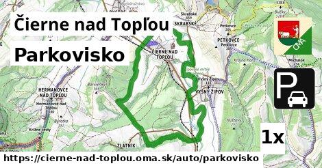 Parkovisko, Čierne nad Topľou