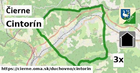 Cintorín, Čierne