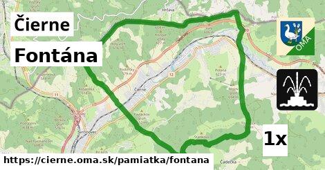 Fontána, Čierne