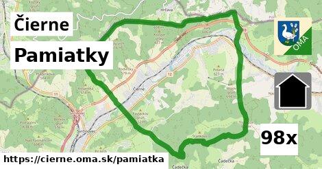 pamiatky v Čierne