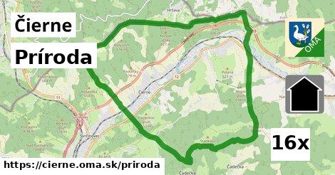 príroda v Čierne