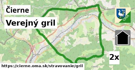 Verejný gril, Čierne