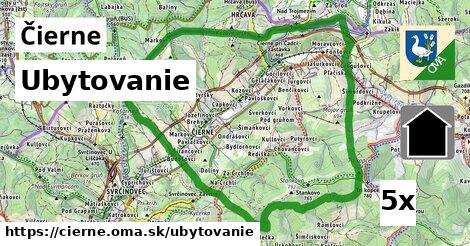 ubytovanie v Čierne