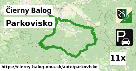 Parkovisko, Čierny Balog