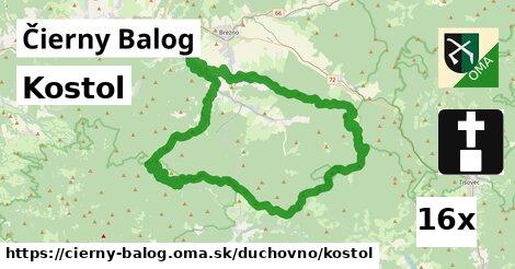 Kostol, Čierny Balog