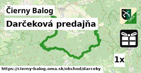 Darčeková predajňa, Čierny Balog