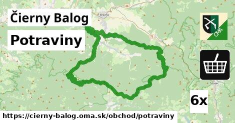 Potraviny, Čierny Balog