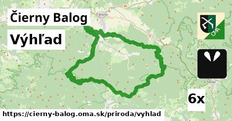 výhľad v Čierny Balog