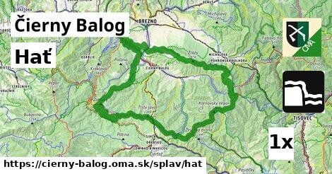 hať v Čierny Balog