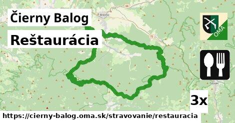 Reštaurácia, Čierny Balog