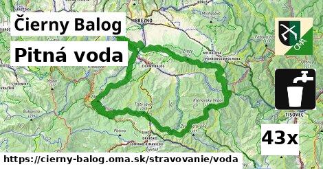 Pitná voda, Čierny Balog