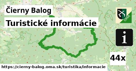 Turistické informácie, Čierny Balog