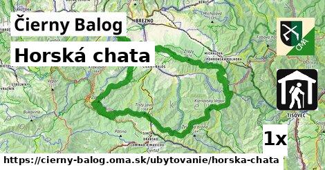 horská chata v Čierny Balog