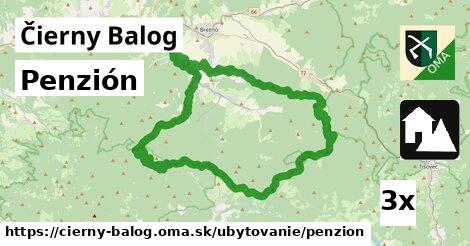 Penzión, Čierny Balog