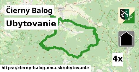 ubytovanie v Čierny Balog