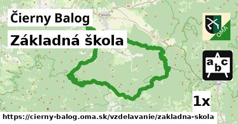 Základná škola, Čierny Balog