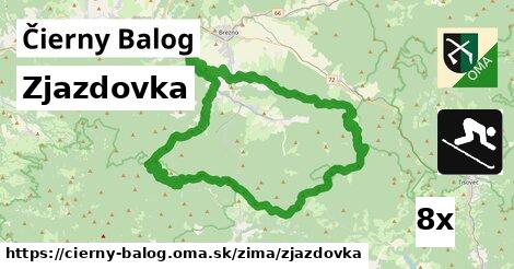 Zjazdovka, Čierny Balog