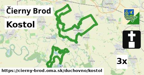 Kostol, Čierny Brod