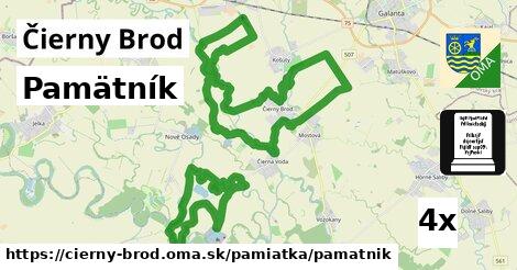 Pamätník, Čierny Brod